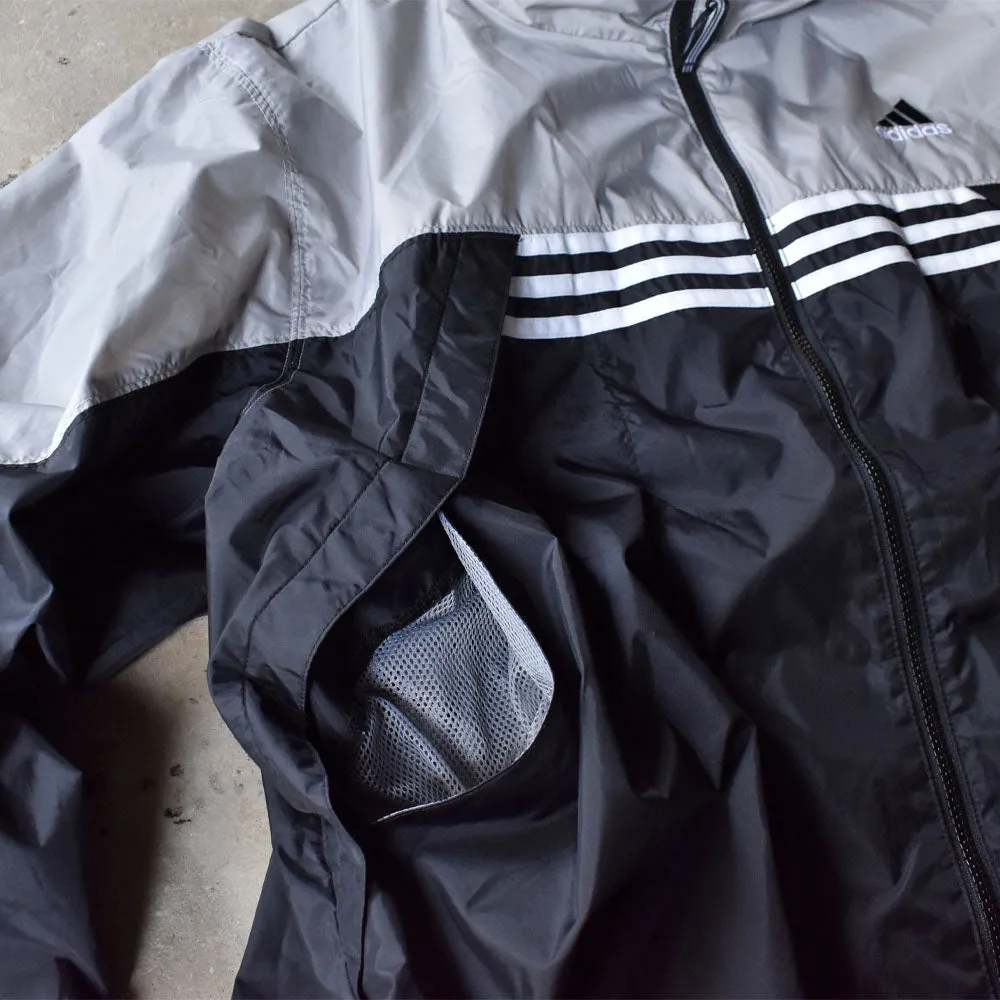 Y2K adidas 裏地付き ナイロン トラックジャケット 240721