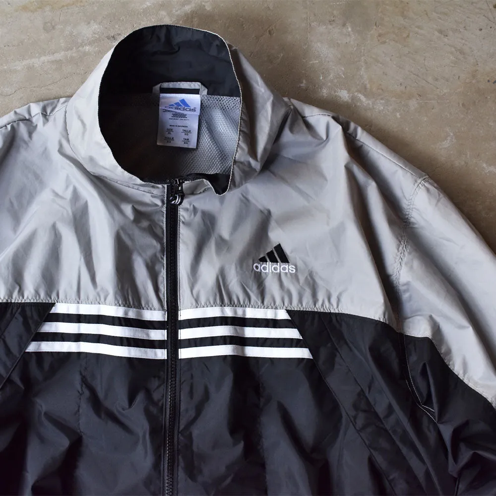 Y2K adidas 裏地付き ナイロン トラックジャケット 240721
