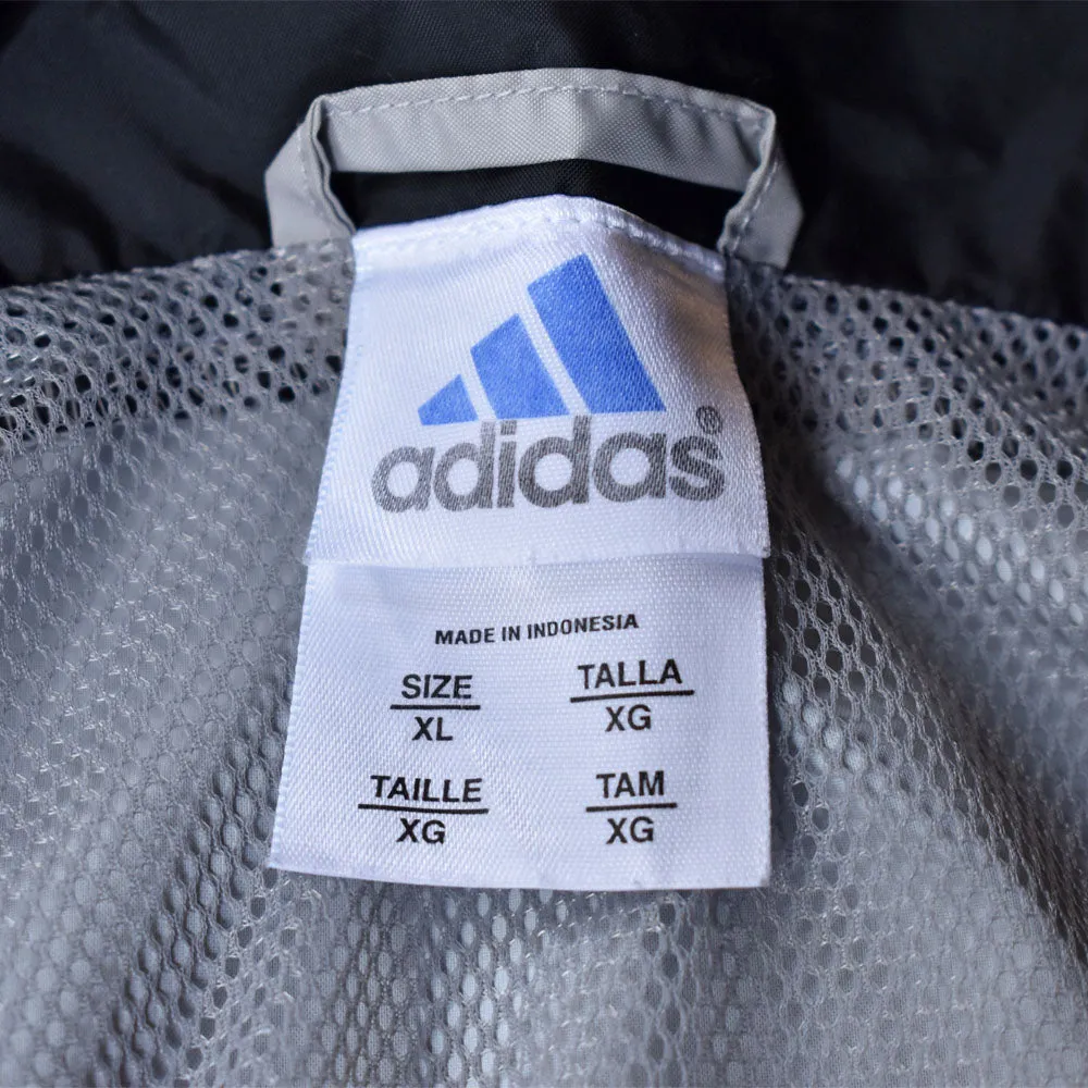 Y2K adidas 裏地付き ナイロン トラックジャケット 240721