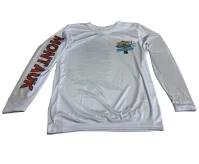 Youth Montauk The End Sign Post DriFit Long Sleeve T-Shirt
